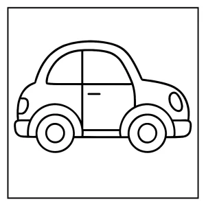 Omalovánka auta – coloring page auta pro děti k vytištění zdarma