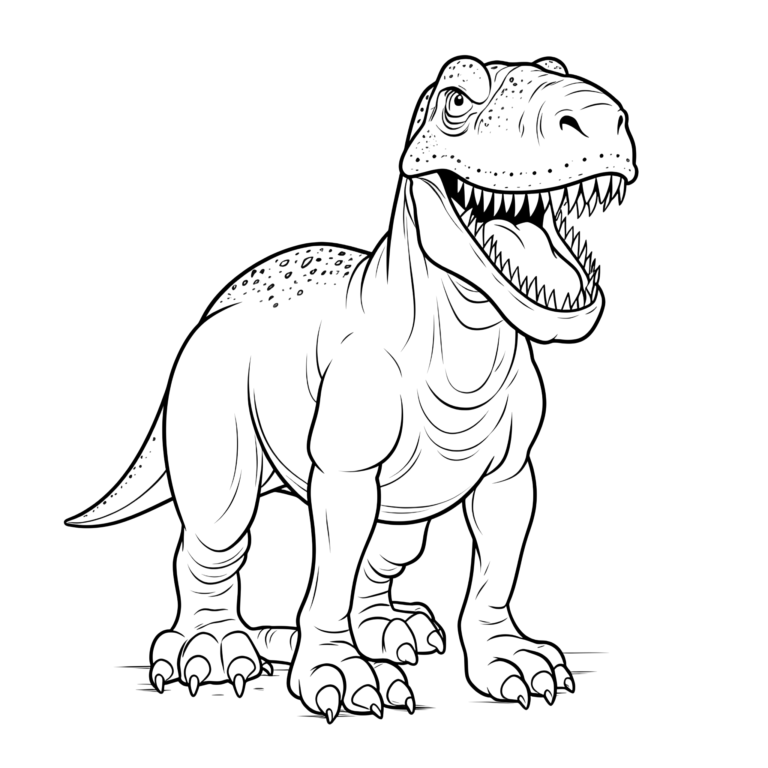 Omalovánka dinosaurus 15