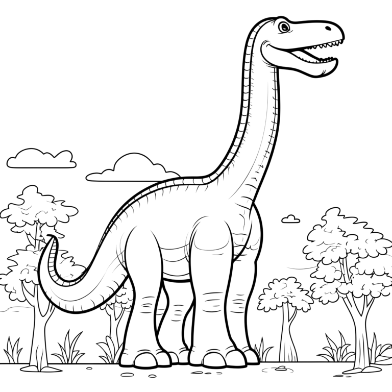 Omalovánka dinosaurus 53