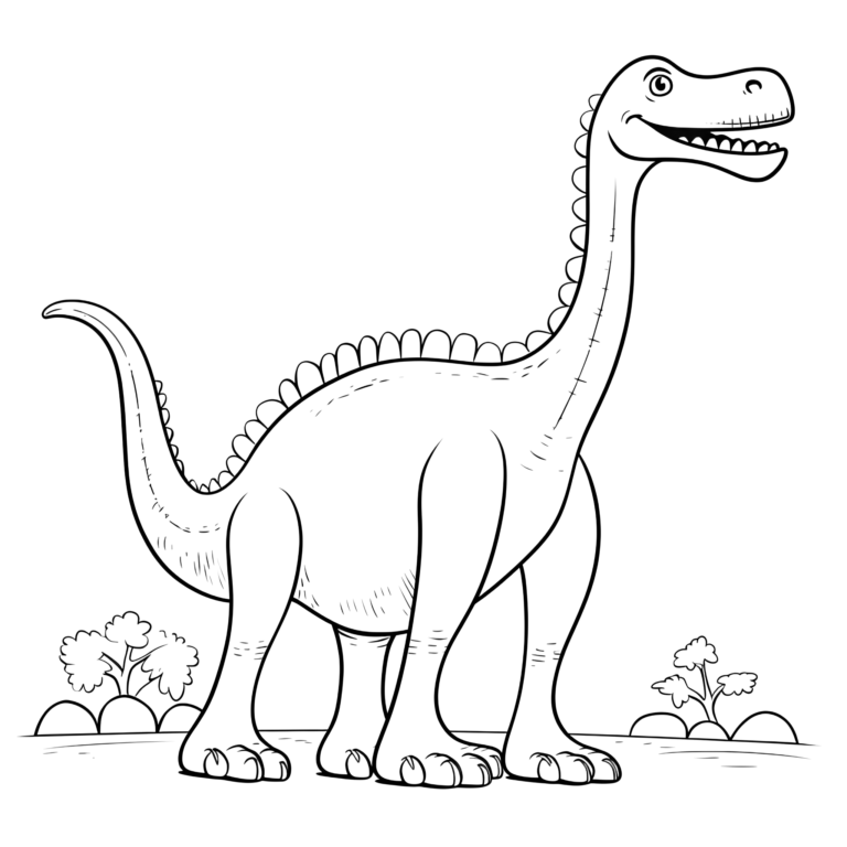 Omalovánka dinosaurus 66